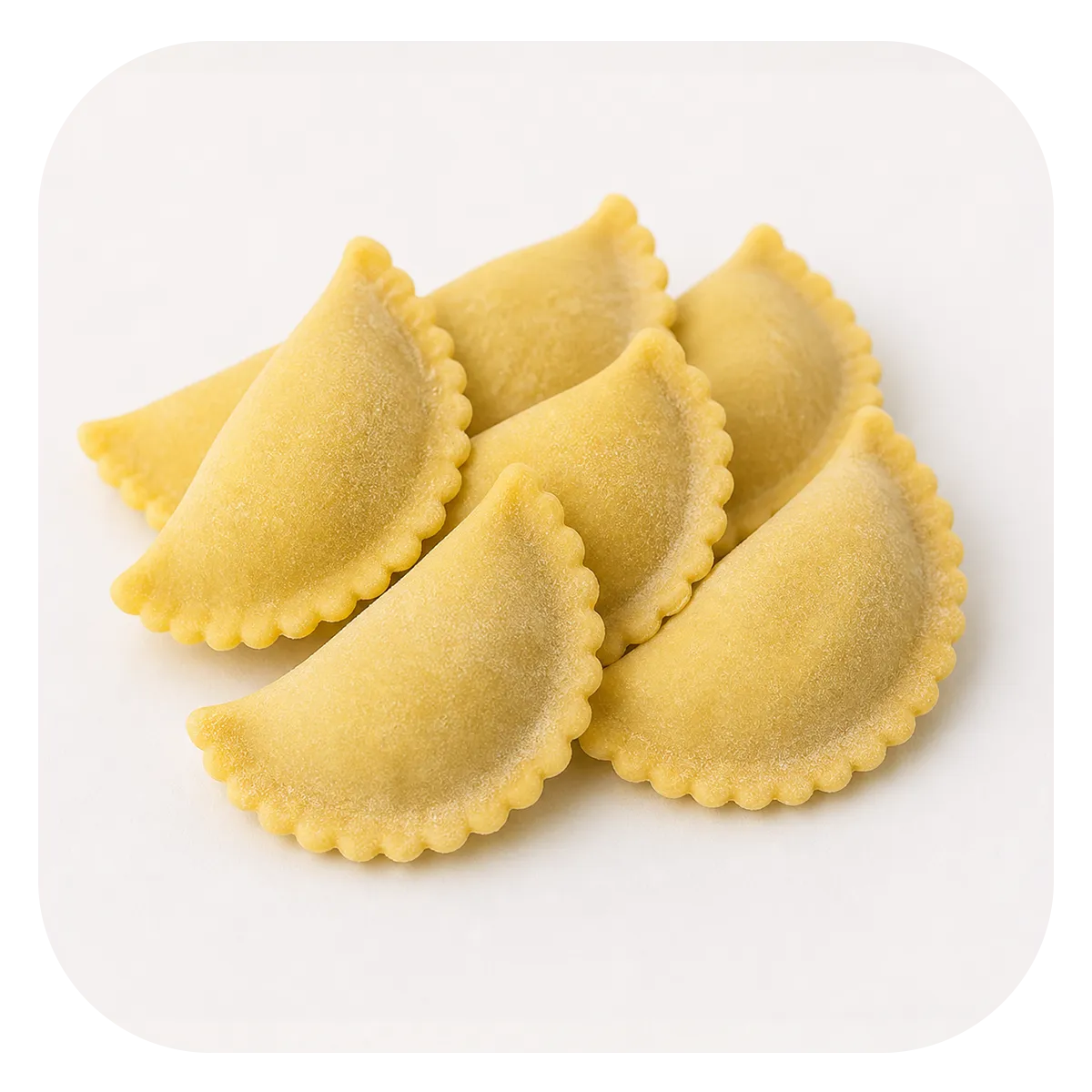 Ravioli Half Moon - Filled Pasta - Frozen