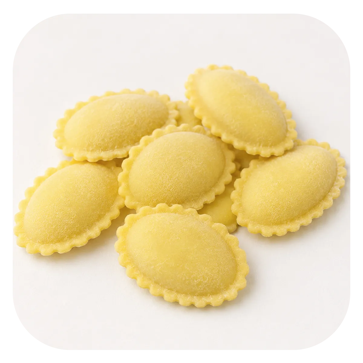 Ravioli Oval - Filled Pasta - Frozen