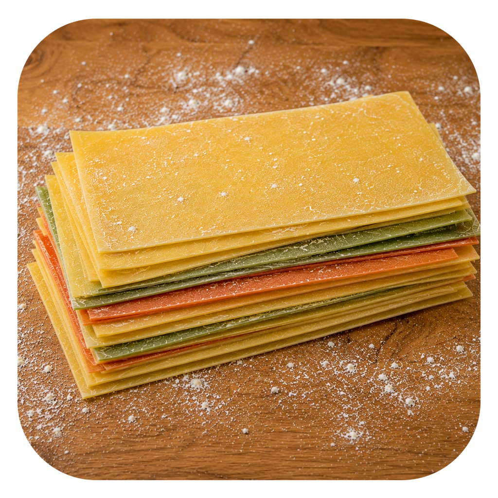 Lasagna Sheet Pasta - Frozen - Different Flavors