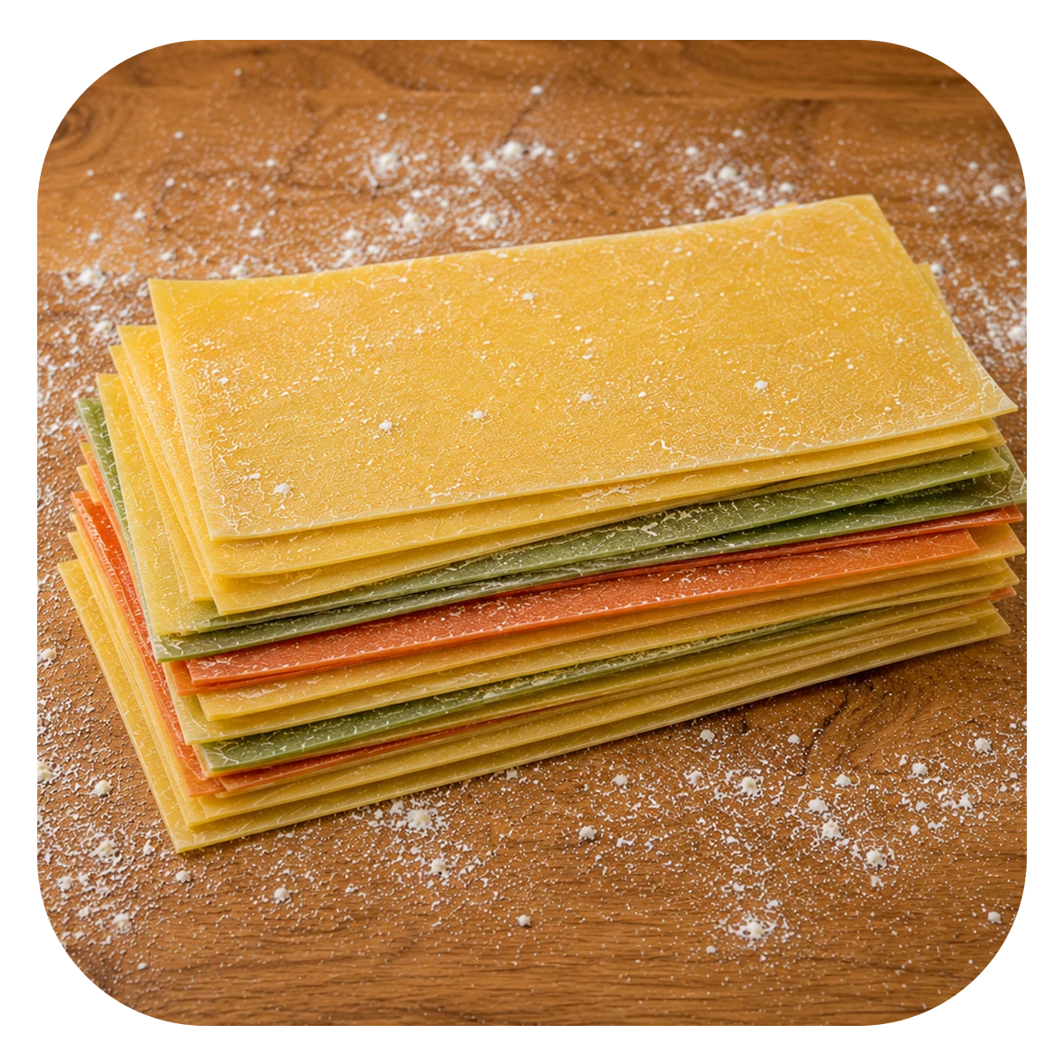 Lasagna Sheet Pasta - Frozen - Different Flavors