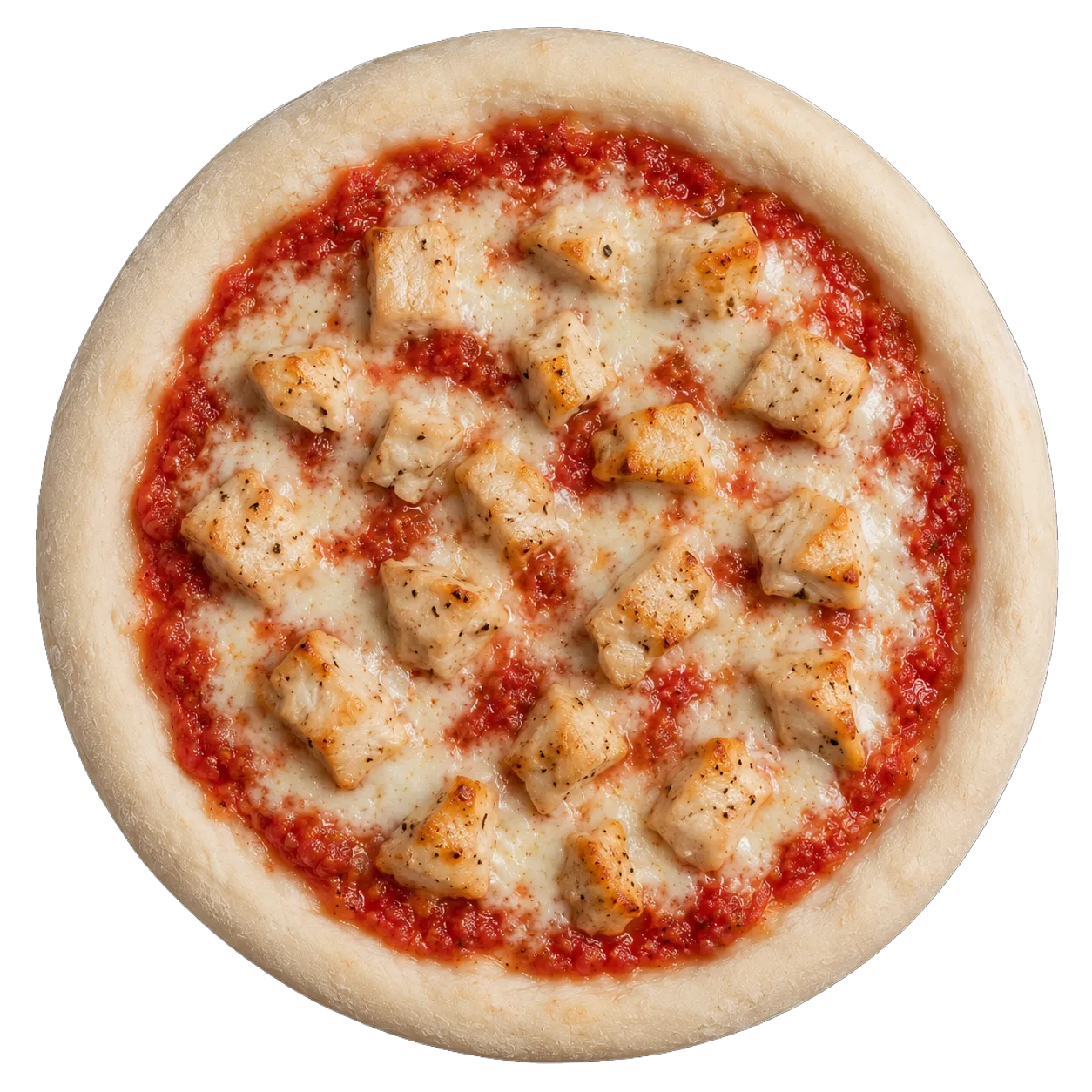 Pizza Chicken Tandoori - 6 pizzas - Buy 5, Get 1 Free - Different Sizes - Frozen