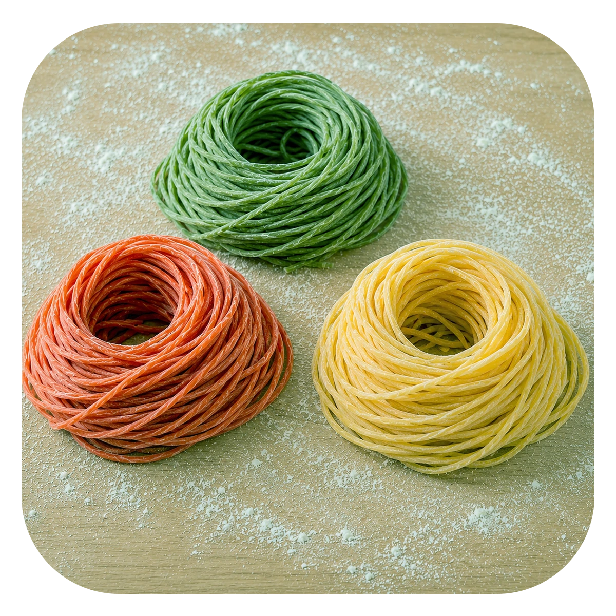 Spaghetti Pasta - Frozen - Different Flavors