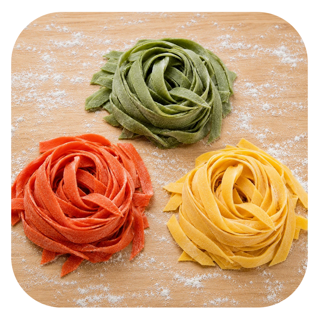 Tagliatelle Pasta - Frozen - Different Flavors
