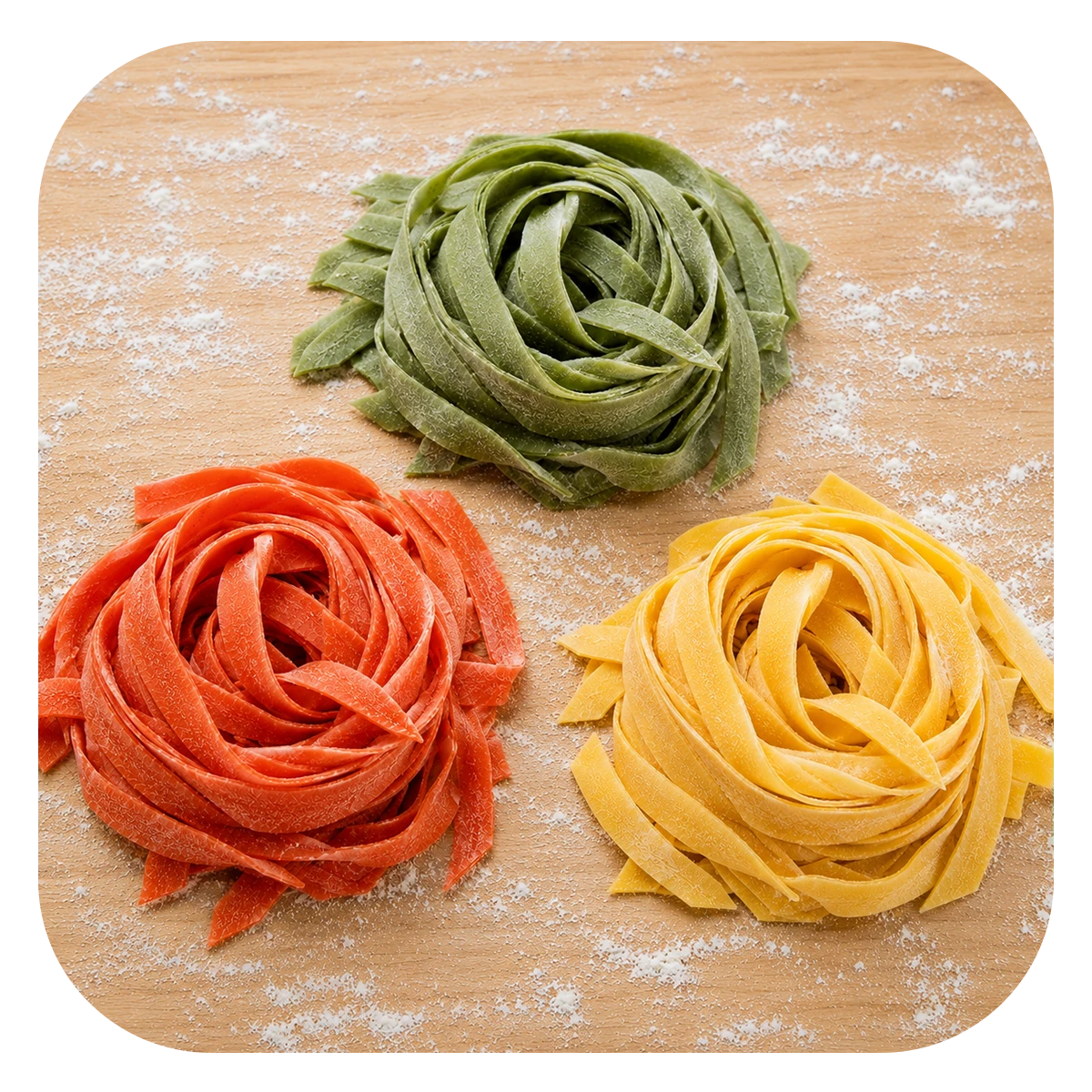 Tagliatelle Pasta - Frozen - Different Flavors